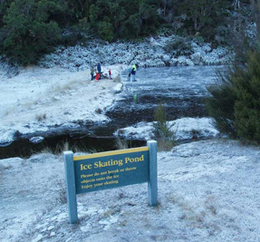 Outdoor Ice Skating